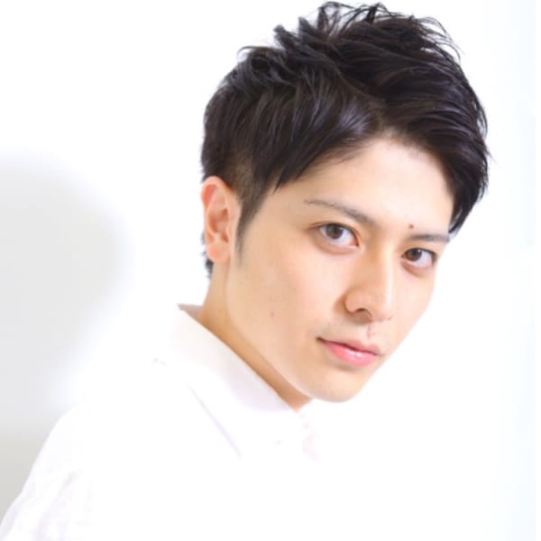 大人ツーブロック