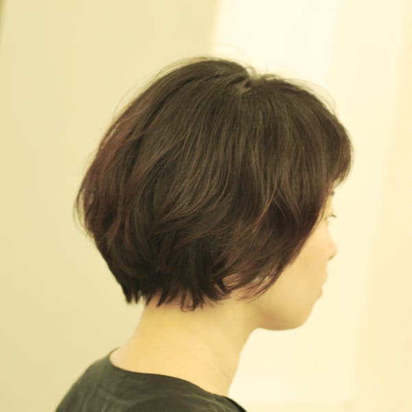ゆるニュアンスこなれショートボブ|KIMIDORI