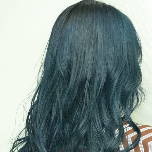 ブルーグレージュカラー☆