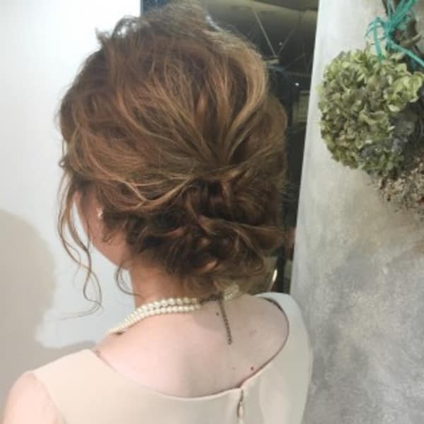 ブライダルシニヨン☆★