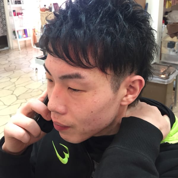 ツーブロウルフ|hair lounge BOON