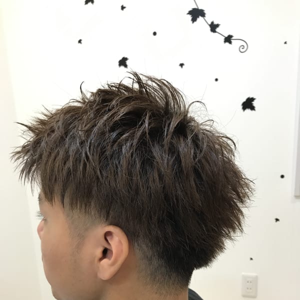 メリハリのある２ブロックのショート|Pulchra hair
