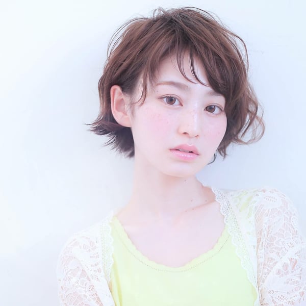 ショートスタイルにおすすめ☆グロスウェーブ