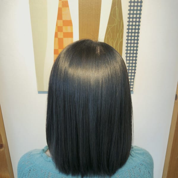 さらさらストレート♪