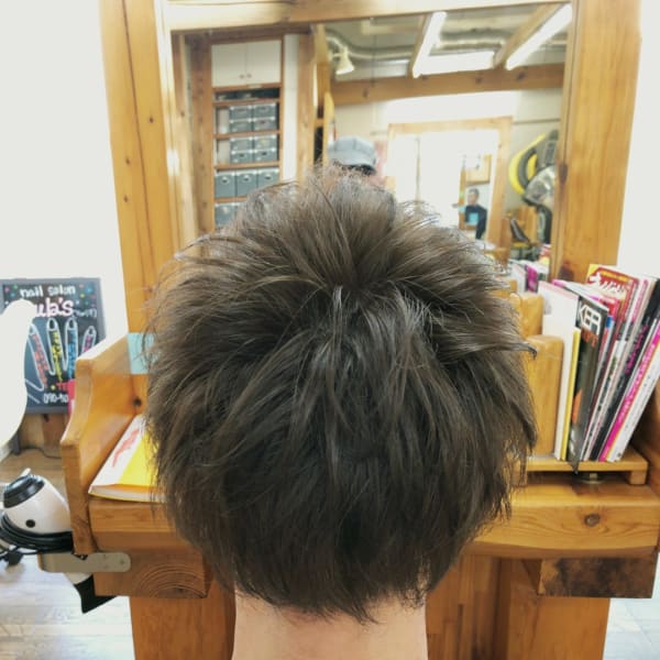 ツーブロック＆ネープレス