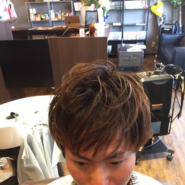 ナチュラルショート|hair lounge BOON