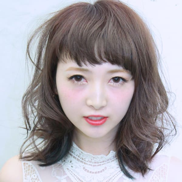 ゆるふわパーマスタイル|FIX-hair なんば