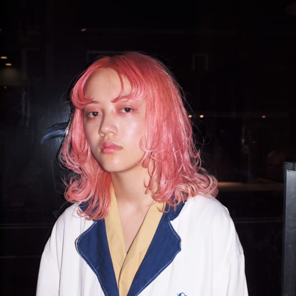 ピンク　レイヤースタイル|film