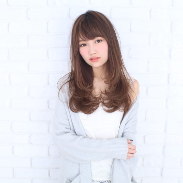 柔らかふんわりタッチ！ゆるカールストレート|ciel