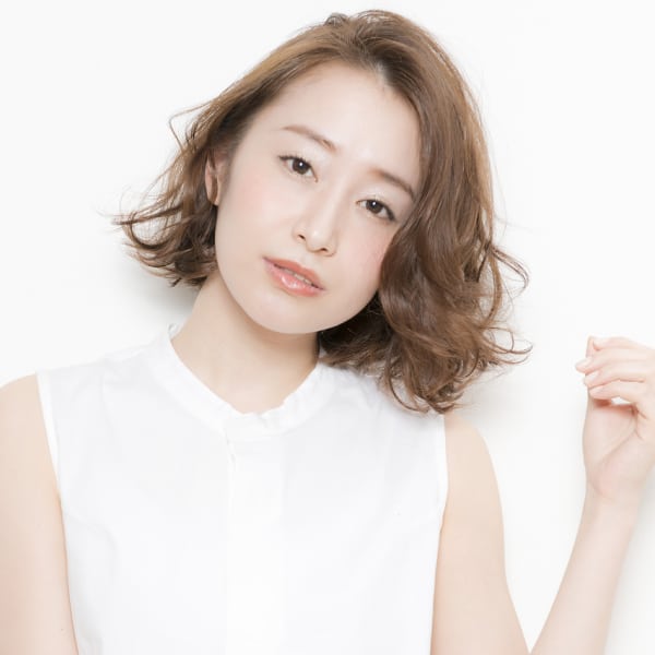 オススメ順 40代 パーマ フェミニンの髪型 ヘアスタイル 楽天ビューティ