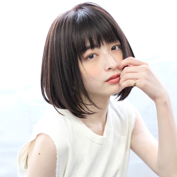 前下がり小顔ボブ☆