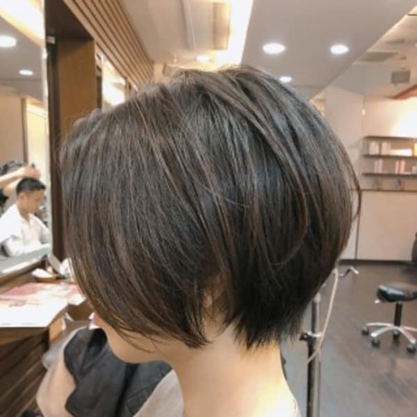 大人かわいい前下りショート【neaf 犬塚優介】