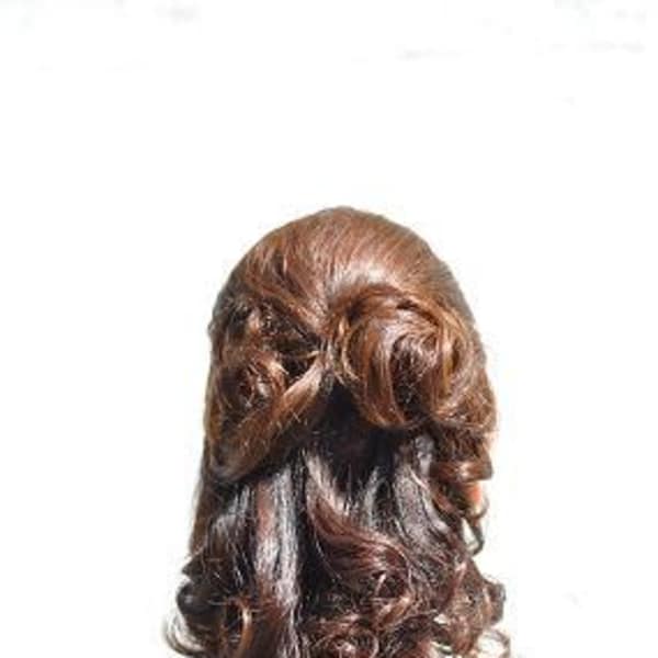 ループ仕立てのハーフアップ|SENSE 洗足店