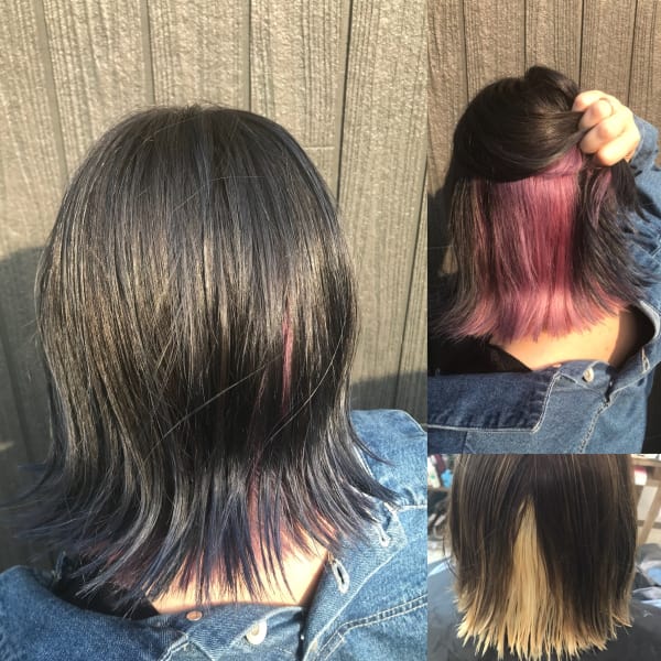 ブルージュ   オン  ピンクバイオレット