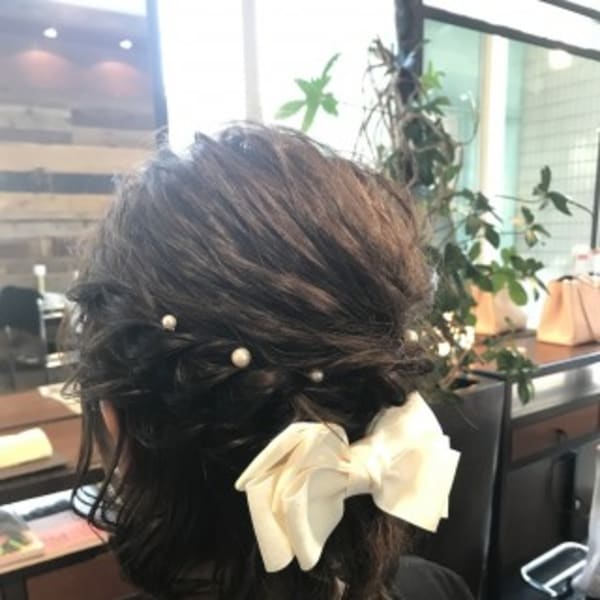 「Nplus」編み込みアレンジ