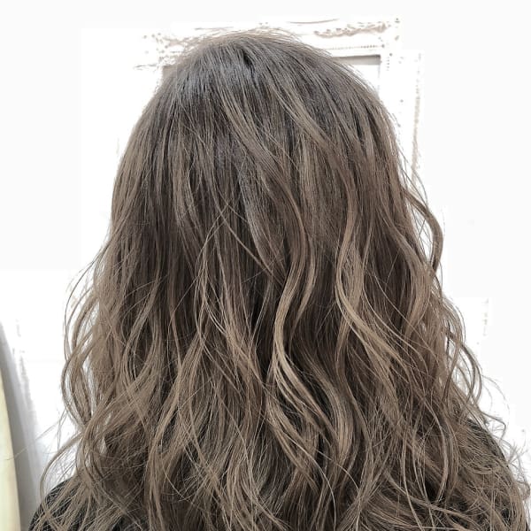 【AINM】#グレージュ#ベージュカラー#外国人風