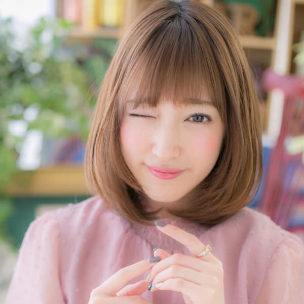 大人かわいい◎透明感小顔セミディ