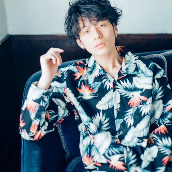 カジュアルなラフパーマ