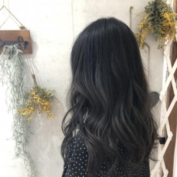 透明感★ダークグレー★