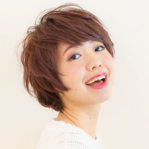 【オススメ順】40代/パーマ/クール/ショートの髪型・ヘアスタイル 楽天ビューティ