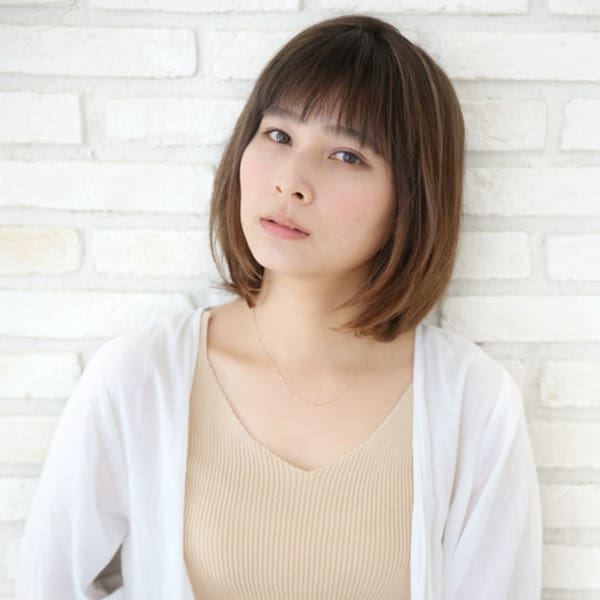 柔らかニュアンスボブ