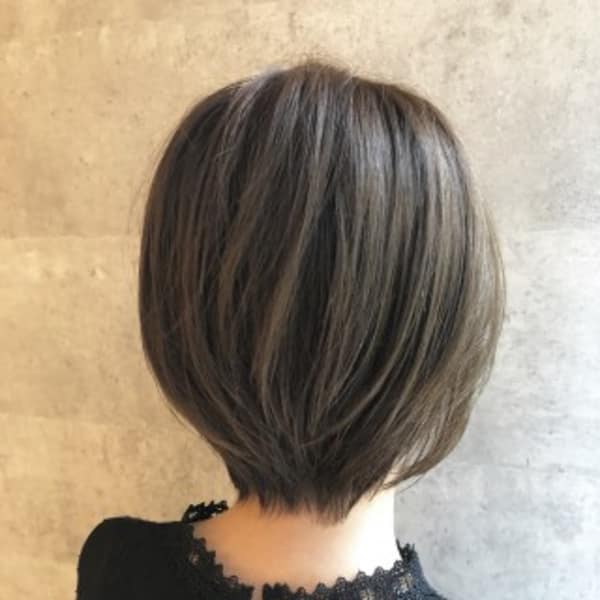 ハイライトグレージュ|BRICK HAIR & SPA 松山