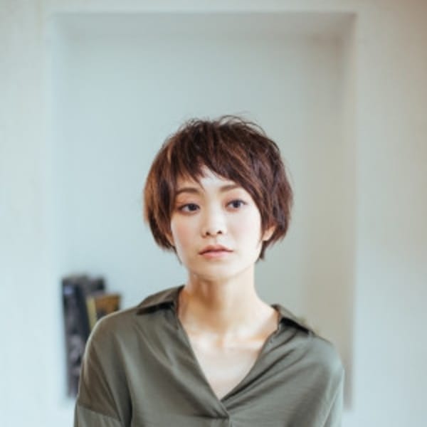 小顔ショートボブ