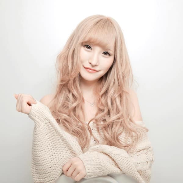 美人度アップ間違いなし☆透明感ミルクティーカラー☆