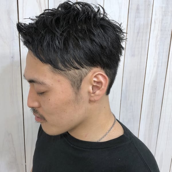 【Rowel】ツーブロック×ショートレイヤー|Rowel