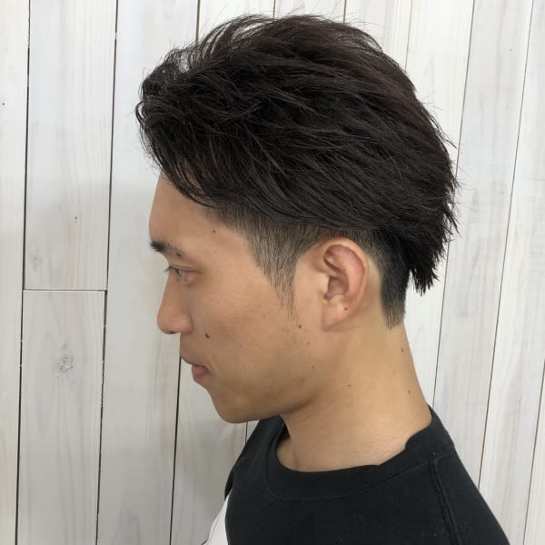 【Rowel】ツーブロック×ショートレイヤー|Rowel