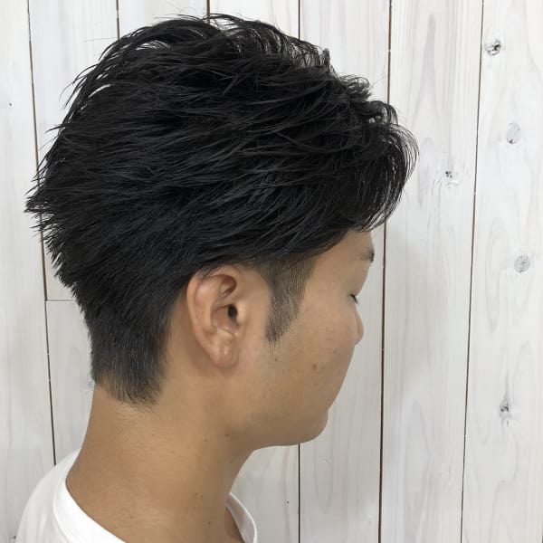 【Rowel】ツーブロック×ショートレイヤー|Rowel