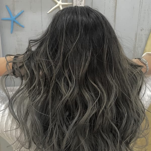 【AINM】#外国人風#グラデーションカラー#グレージュ