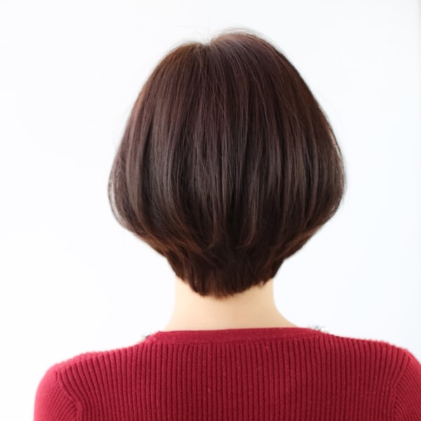 シルエットが綺麗なショート