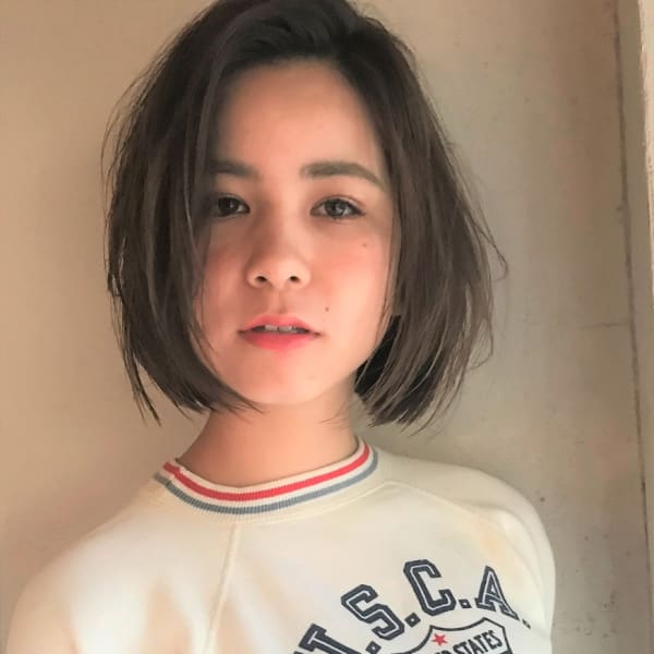 【RIMA】外国人風☆ 切りっぱなしボブ