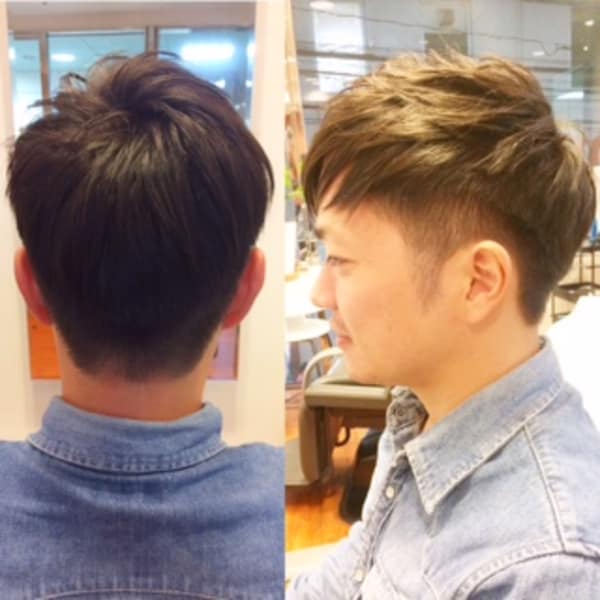 ナチュラルツーブロック