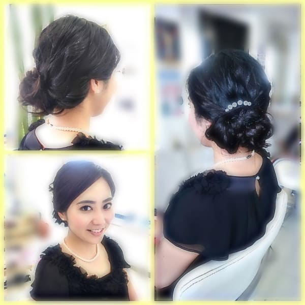 おだんご ヘアセット