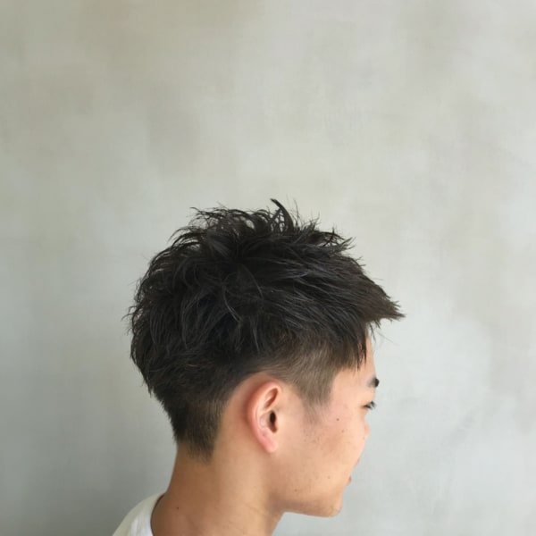 外国人風メンズカット【Sourire yusu 宮井明日香】