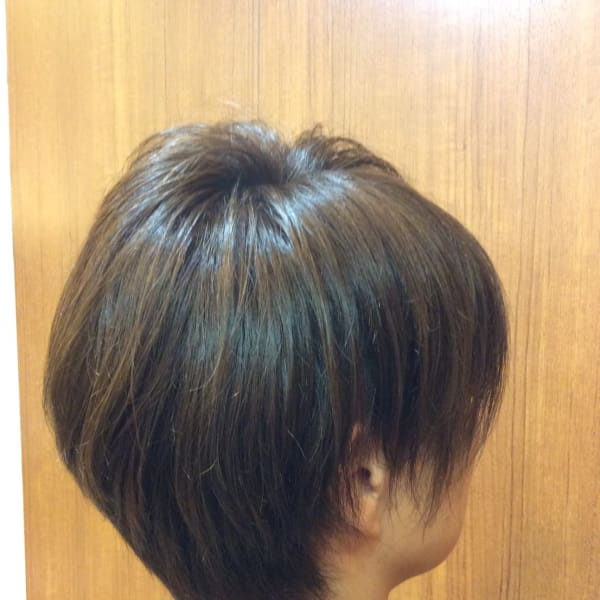 すっきりショートボブ