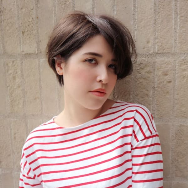 襟足すっきりショート