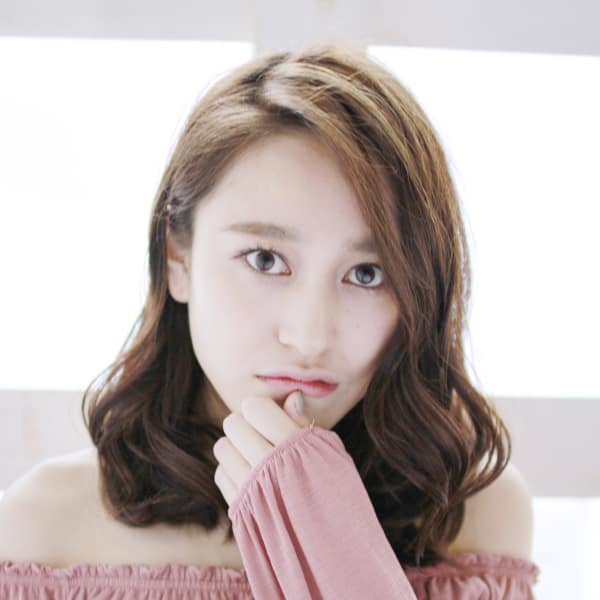 前髪かきあげフェミニンカール|God Hand