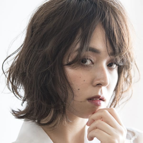 ゆるふわ外はねパーマボブ2