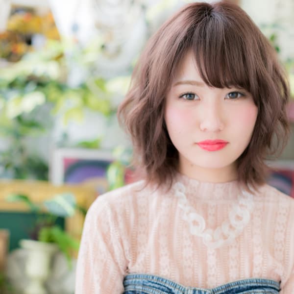 アシンメトリーなエアリーミディ