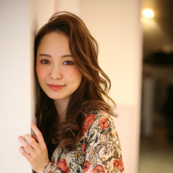 大人のかきあげレイヤースタイル