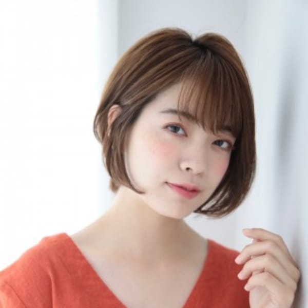 Neolive aim 簡単スタイリングのショートボブ