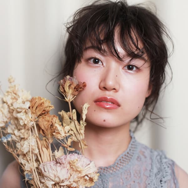 シンプルで大人なおだんごアレンジ