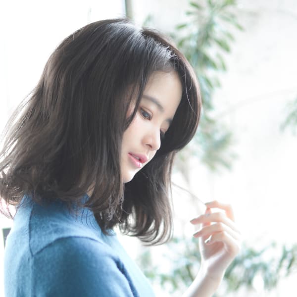 【vicca中原】ニュアンスウェーブ×ミディアムボブ☆|vicca 表参道店