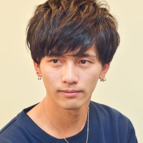 意外ともっさりしないツーブロマッシュ