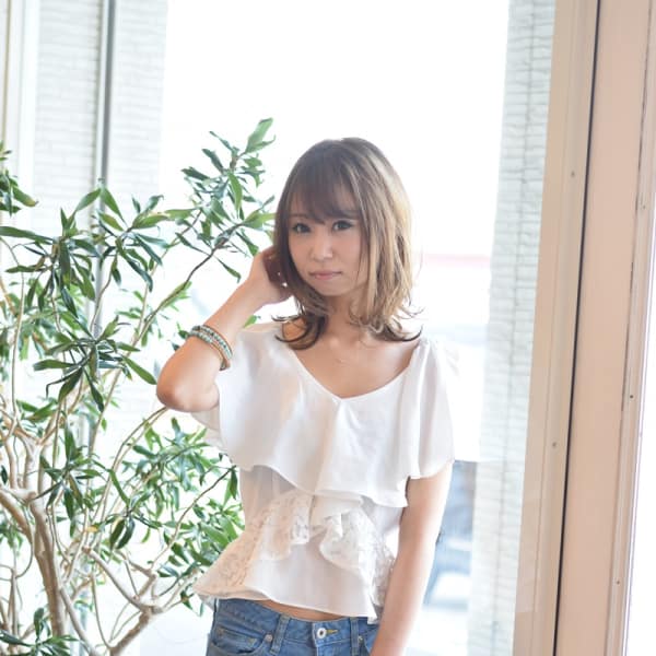 2018 夏色 チャコール×ブルーアッシュ×ベージュ