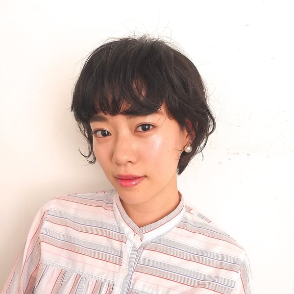 抜け感ショート