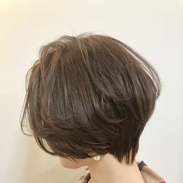 【LUCK  Hair Space】大人ショートボブ